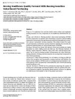 Nursing-Sensitive Value-Based Purchasing
