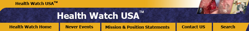 Health Watch USA Home Page
